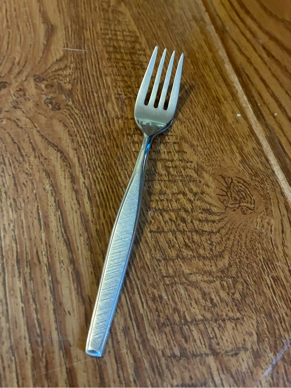 Gorham Fabrique Glossy Stainless Flatware Salad Fork